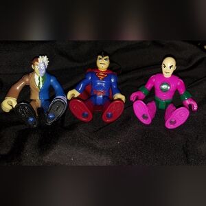 Superman and Villain Action Figures
